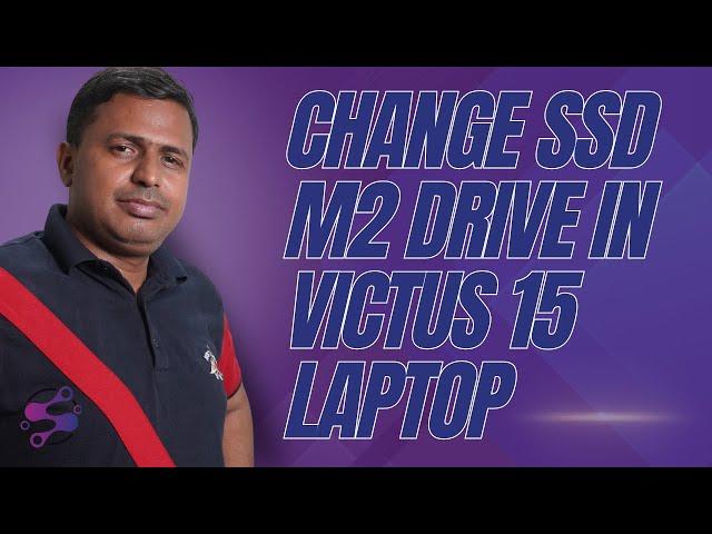 How to Change SSD M2 Drive in Your Victus 15 Gaming Laptop | Upgrade SSD M2 Victus 15 machine