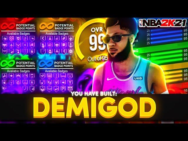 Best GUARD BUILD on NBA 2K21 NEXT GEN! *NEW* OVERPOWERED DEMIGOD Build That is GAME BREAKING NBA2K21