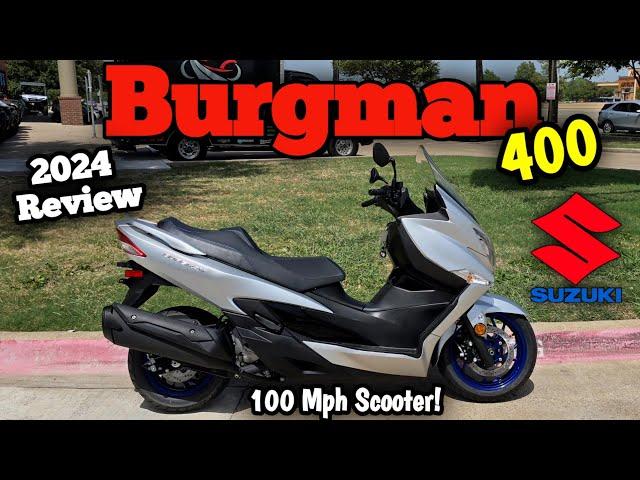 2024 Suzuki Burgman 400 Ride & Review | WHY YOU'LL WANT ONE!!