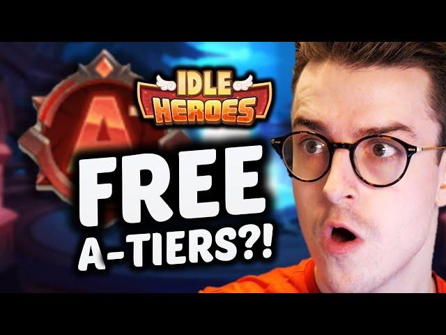 You could get an A-TIER for FREE this week in IDLE HEROES