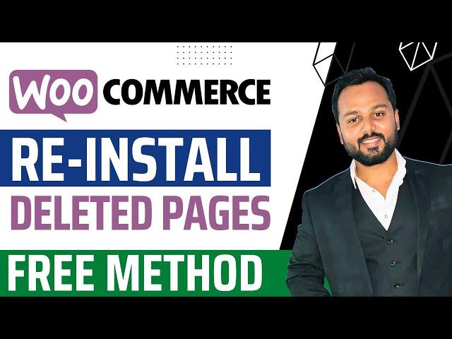 Restore WooCommerce Pages | Regenerate WooCommerce Deleted Pages | WooCommerce Tutorial 2022