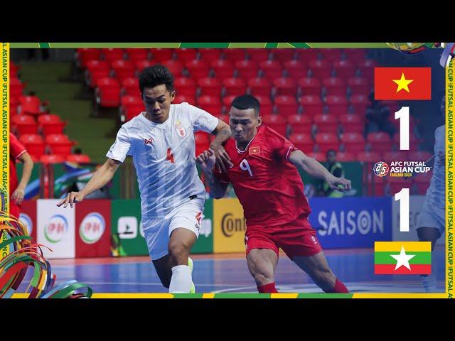 Full Match | AFC Futsal Asian Cup Thailand 2024™ | Group A | Vietnam vs Myanmar