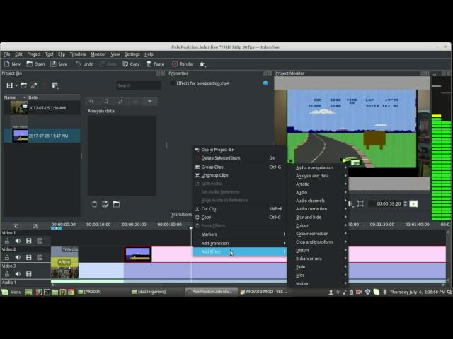 KdenLive video editor for linux Mint & Ubuntu etc tutorial