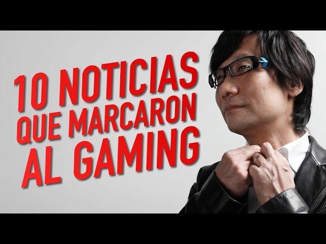 10 noticias que marcaron al gaming en la década #LevelUp10