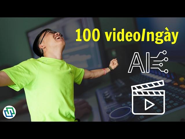 Cách tạo video bằng AI: Làm 100 video/ngày quá dễ khi có công cụ AI này