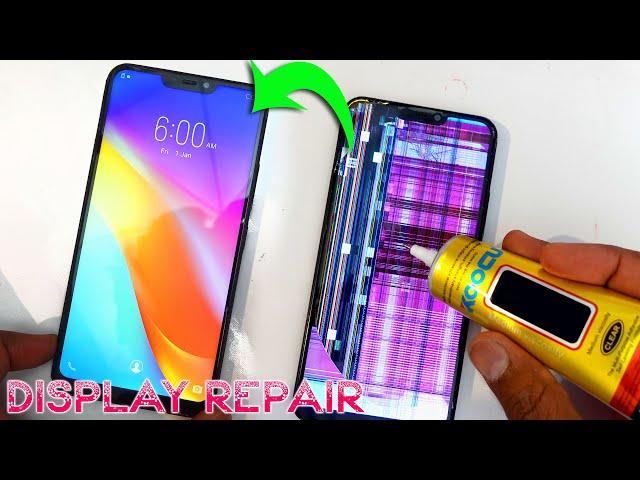 How to repair any android smart phone broken display glass LCD screen easily