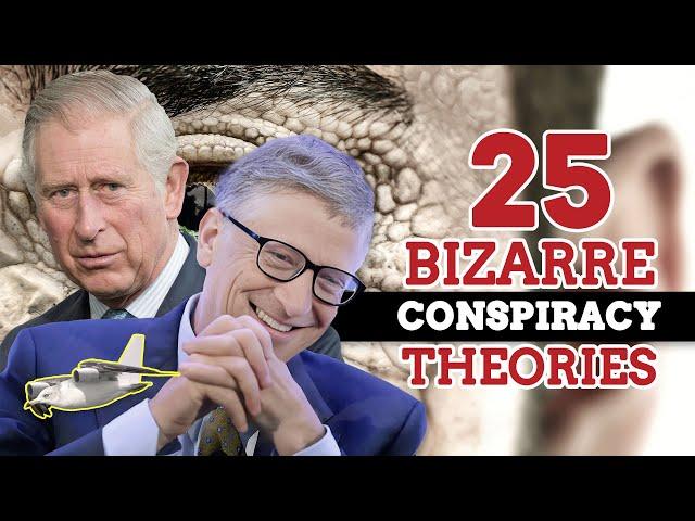 25 BIZARRE CONSPIRACY THEORIES You've Never Heard Of