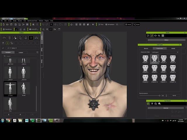 3D Artist Crystal Bretz uses Character Creator 3 to model and animate a character concept