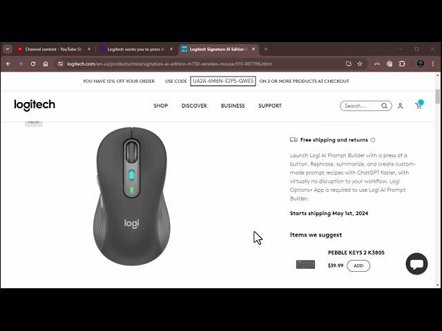 Logitech's AI Mouse: Boost Your Productivity!