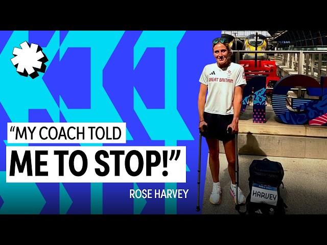 I Fractured My Leg In The Olympics - Here Is Why I Finished | Rose Harvey