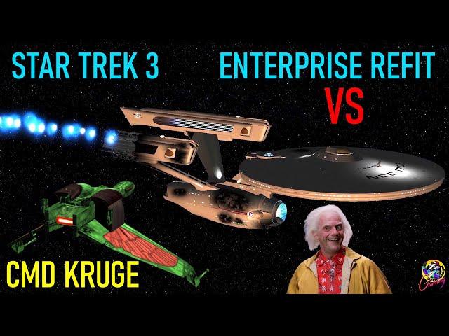 Star Trek 3 Enterprise Refit VS Commander Kruge - Both Ways - Star Trek Starship Battles