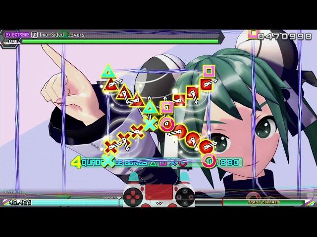 【ExEx】【Score Attack】Two-Sided Lovers  【 Project Diva Future Tone PS4 】