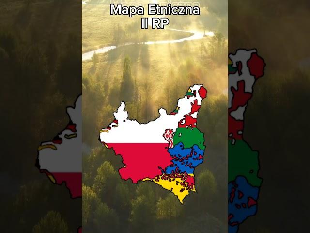 Mapa Etniczna II RP #history #edit #map #geography #ww2 #poland