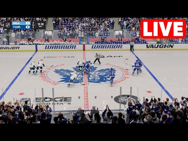 NHL LIVE Seattle Kraken vs Toronto Maple Leafs - 31st October 2024 | NHL Full Match - NHL 25