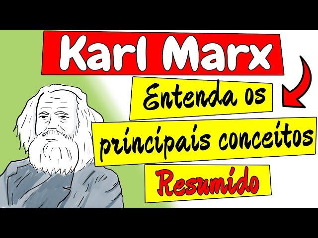 Karl Marx - TRABALHO, MAIS VALIA, VALOR DE USO E DE TROCA E ALIENAÇÃO (Teorias Resumo)