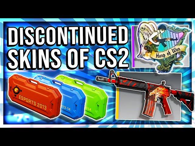 THE DISCONTINUED SKINS OF CS2