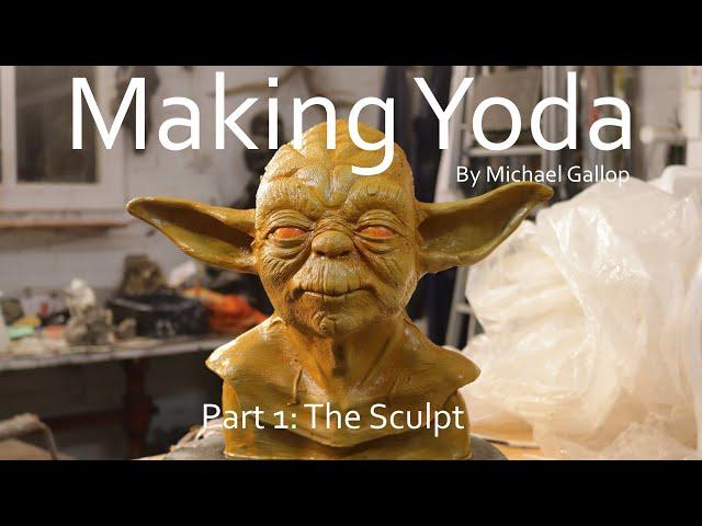 How I sculpted YODA from clay