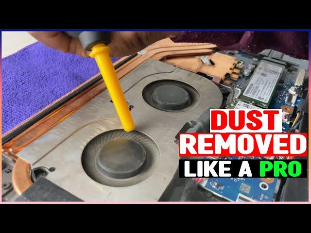 How to remove all dust from the laptop? Laptop Cleaning Guide 