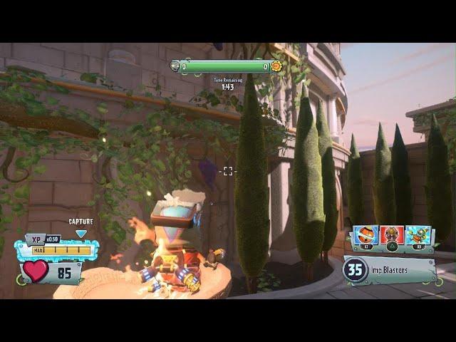 Plants vs Zombies GW2 how to collect golden gnome in rome.