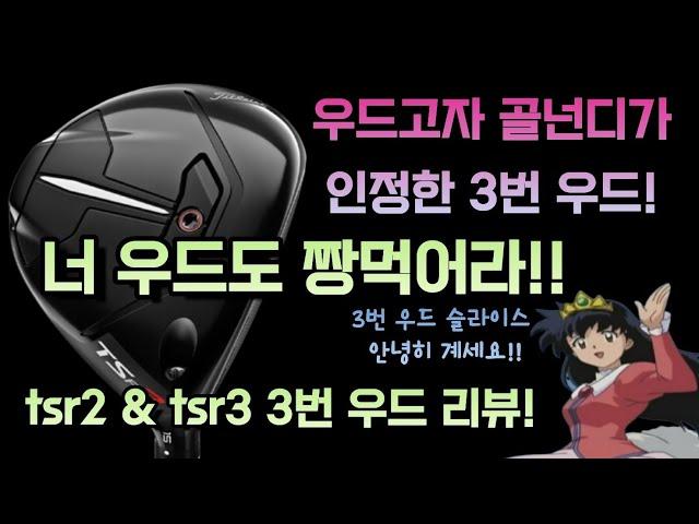 우드가 슬라이스 난다면!? tsr2 tsr3 3번 우드 리뷰!