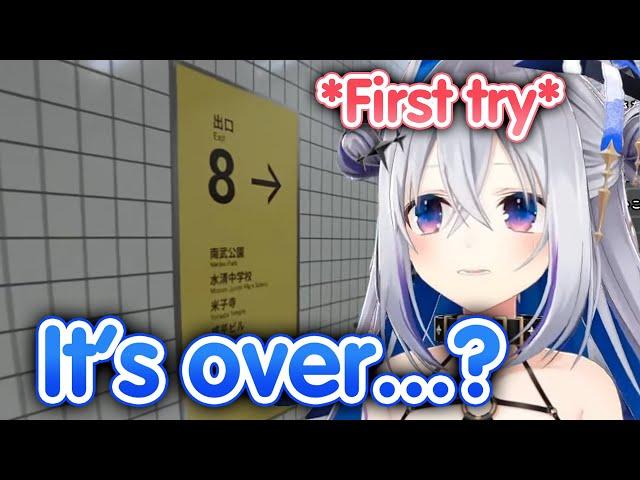 Kanata Literally RTA The Exit 8 On Her First Try...【Hololive】【Eng Sub】