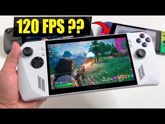 Can ROG Ally run 120 FPS Fortnite?