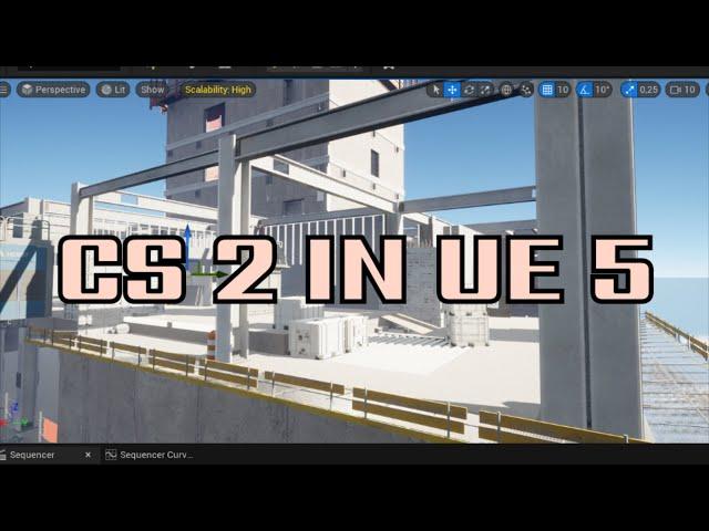 HOW TO IMPORT CS2 MAP INTO UNREAL ENGINE 5.2? | QUICK TUTORIAL