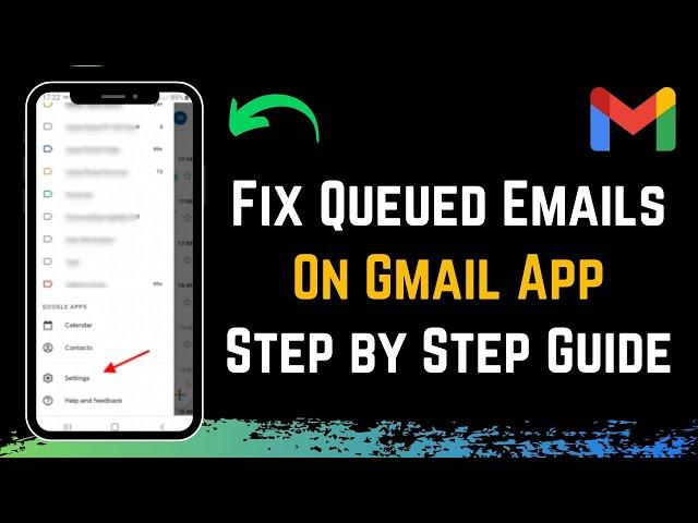 How to Fix Queued Email Not Sending Problem - Fix Email Not Sending on Gmail