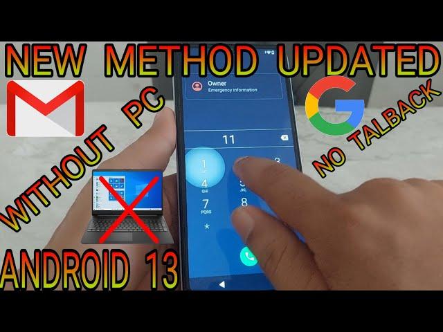 New Method Xiaomi Android 13 without pc / Xiaomi a2 Frp Bypass Google Account Android 13
