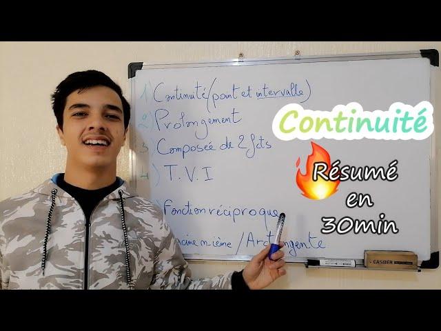 Continuité - 2BAC: Résumé avec exercices