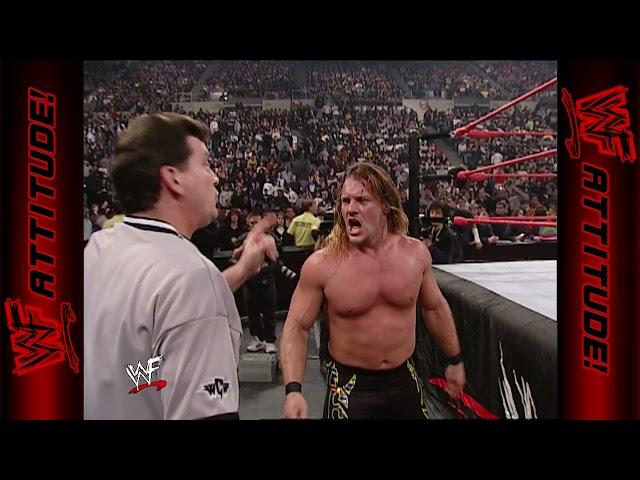 The Rock vs. Y2J - WCW Championship | WWF RAW (2001) 2