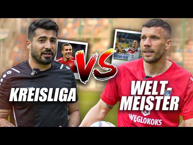 Härteste Schuss der Welt ?Diyar vs. Lukas Podolski !!