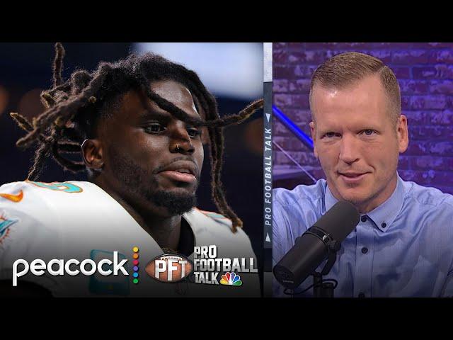 Justin Jefferson deal fallout: Tyreek Hill, Miami Dolphins | Pro Football Talk | NFL on NBC