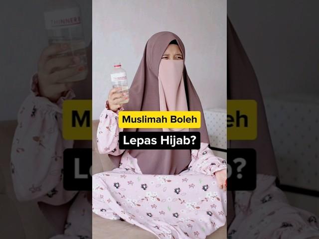 Boleh Nggak Ya Lepas Hijab? #belajarislam #hijab #komedi #lucu #lemparsendal