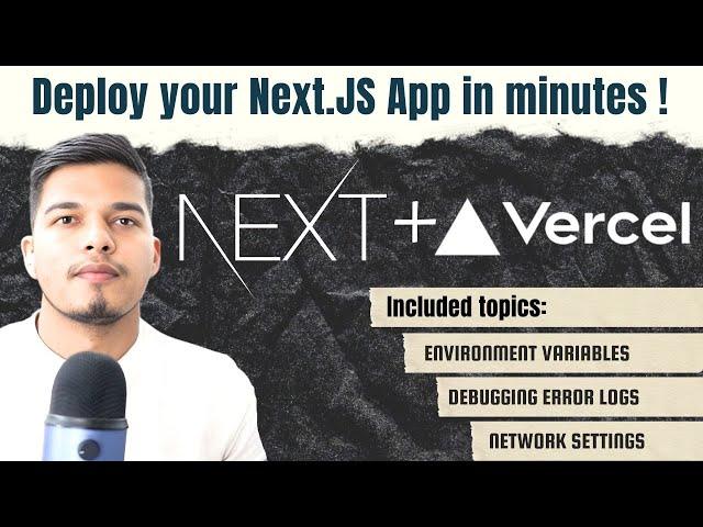 Mastering Next.js: Deploy Your Next.JS App on Vercel in Minutes     #nextjs #vercel