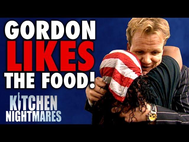 6 Times Gordon Ramsay Actually LIKED THE FOOD! | Kitchen Nightmares COMPILATION