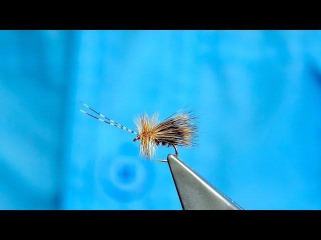 Tying a Deer Hair Caddis Fly with Davie McPhail