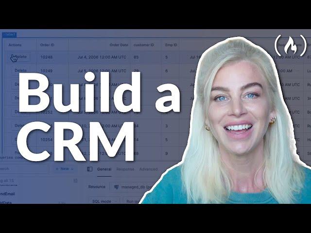 Build a CRM with Google Sheets + PostgreSQL + Stripe API Tutorial (Ecommerce Course)