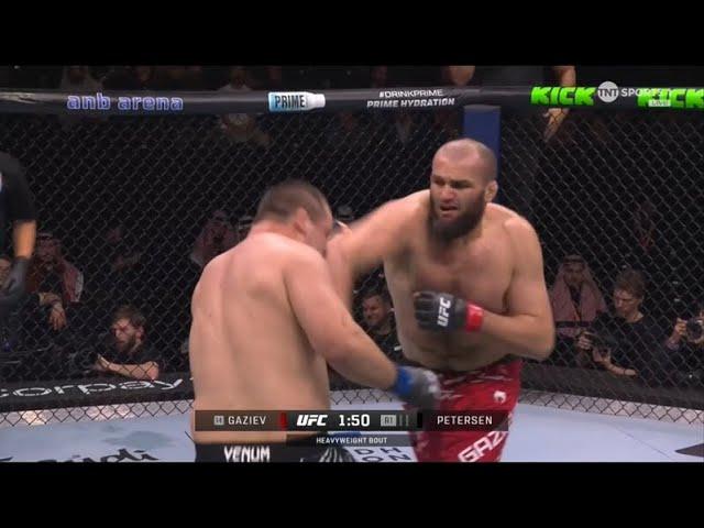 Shamil Gaziev’s POWERFUL KO Ends Thomas Petersen’s Night! UFC 312