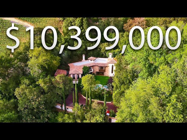 Inside A $10,399,000 Bel Air MODERN CASTLE With A SECRET ZIPLINE | Mansion Tour