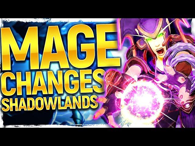 MORE Class Identity, But A ROUGH Transition... | Frost, Fire & Arcane Mage Shadowlands Alpha Preview