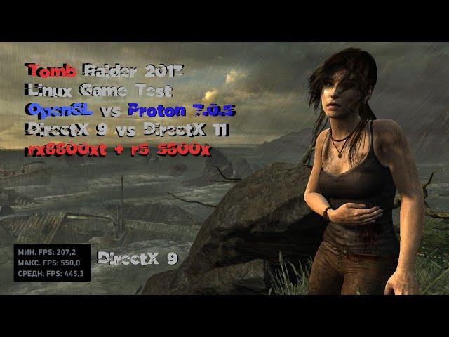 Linux Gaming: Tomb Raider 2013 OpenGL vs Proton(DirectX 11 vs DirectX 9)