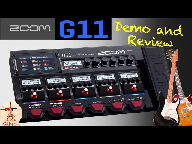 Zoom G11: Demo and Review (vs VOX and Marshall JCM 800)