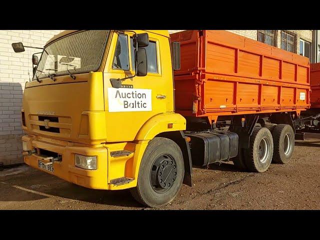 Kamaz 65115 with trailer NEFAZ