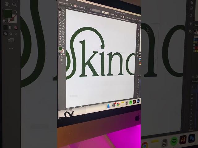 How to italicise any font in Adobe illustrator!