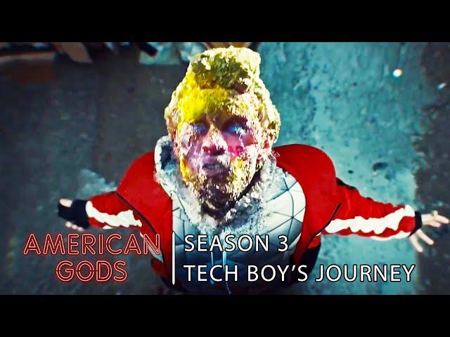 Tech Boy's Journey | American Gods Best Scenes Season 3