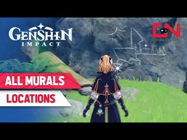 All Murals Locations Genshin Impact - Look for Other Murals Quest