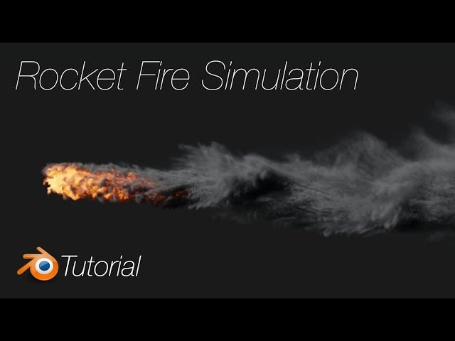 [2.9] Blender Tutorial: Rocket Launch Fire and Smoke Simulation