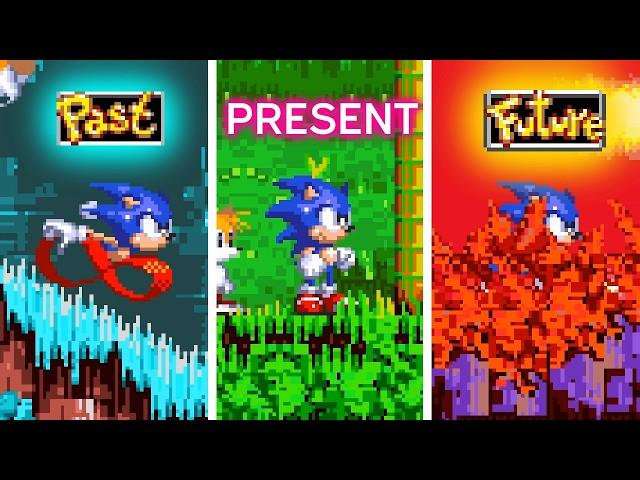 Sonic CD & Sonic 3 A.I.R. HAVE SWITCHED ROLES! ⏰ The real time travel mod ⏰ Sonic 3 A.I.R. mods