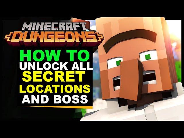 Minecraft Dungeons - Unlock All Secret Locations